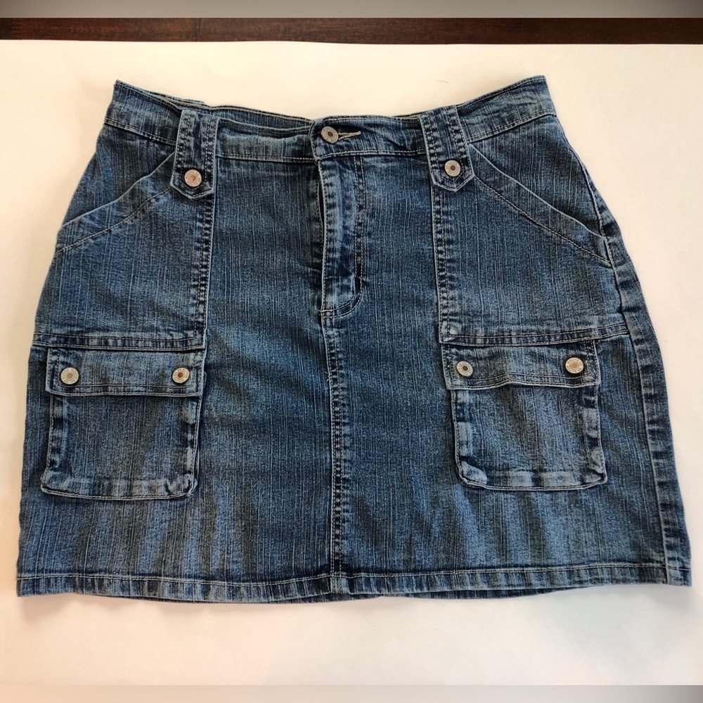 Route 66 Skirt - Women’s Route 66, Mini, Denim Skirt